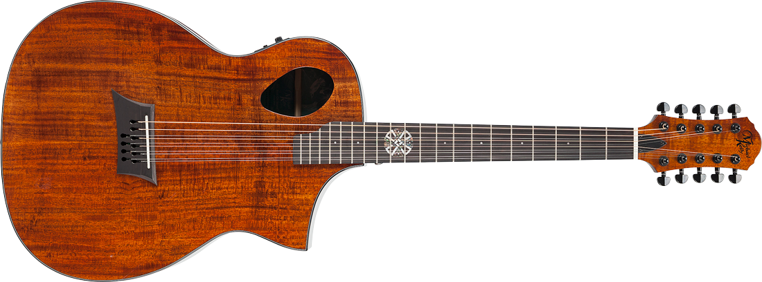 Michael Kelly Forte 10-String Koa guitar